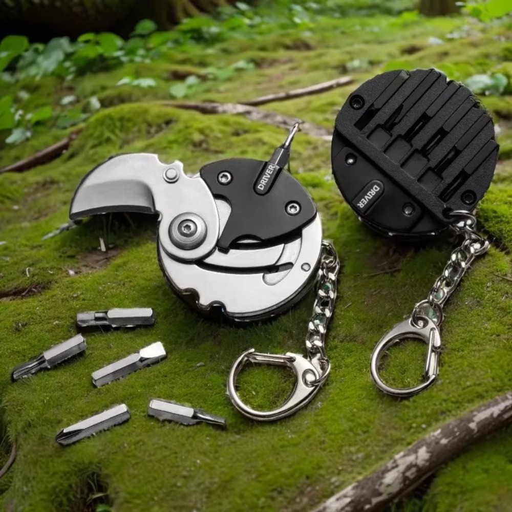 Keychain Multi Tool - New Mini Keychain With Batch Head
