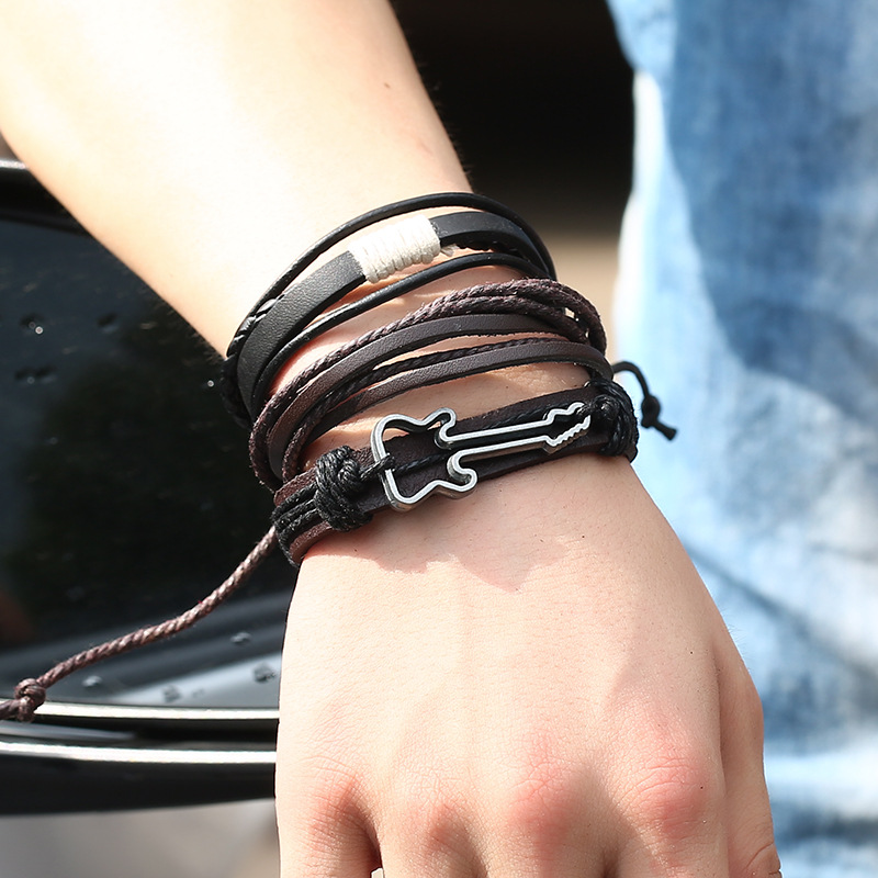 Hip-hop rock jewelry bracelets - Men Accessories Singapore recension och pris