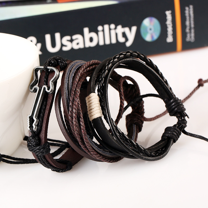Hip-hop rock jewelry bracelets - Men Accessories Singapore recension och pris