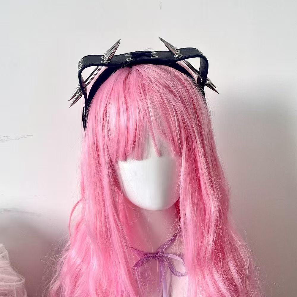 Punk Harajuku Rivet Headband,  - Men Accessories Earrings recension och pris