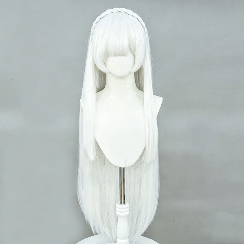 Anime Re:Zero Emilia Cosplay W - Men Accessories Look recension och pris