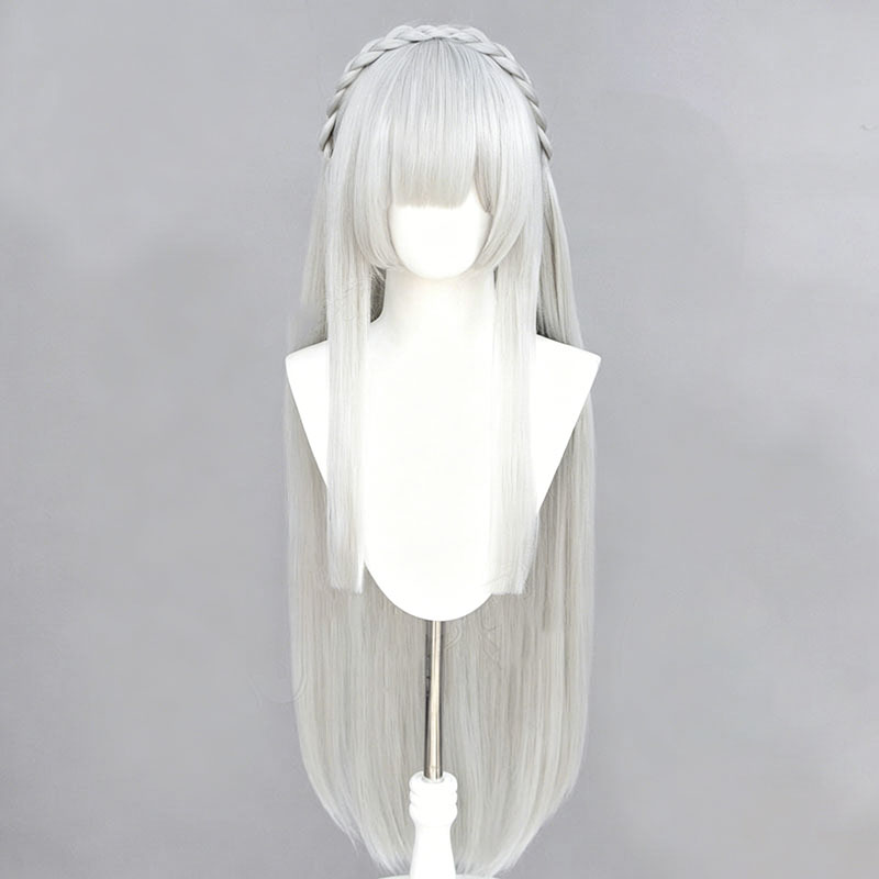 Anime Re:Zero Emilia Cosplay W - Men Accessories Look recension och pris