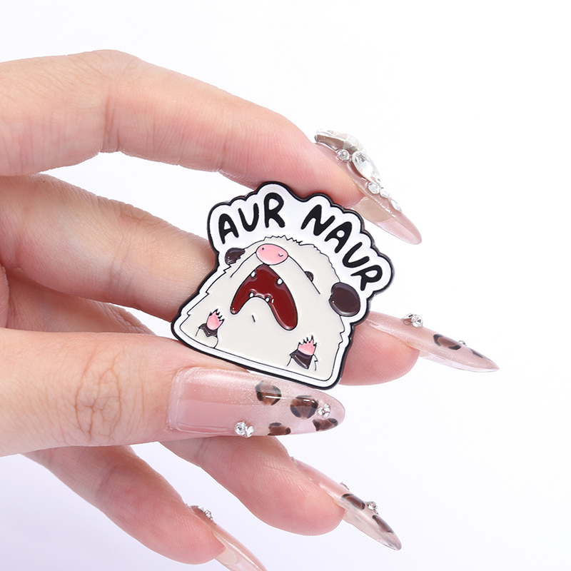 AVR NAUR Raccoon Enamel Pin Ba - Men'S Accessories Quotes recension och pris