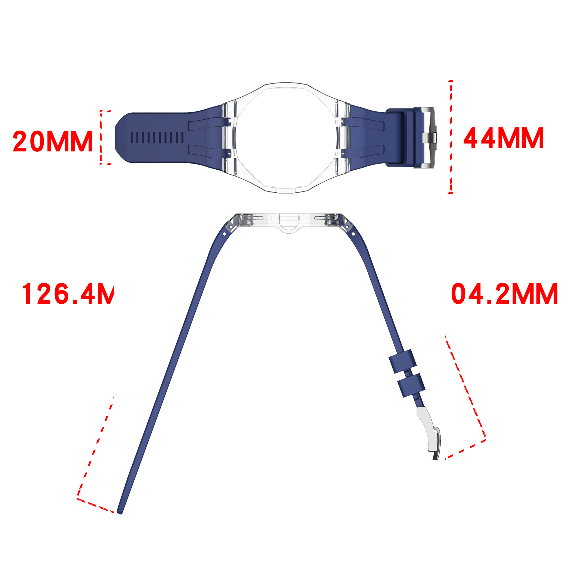 Colorful Silicone Strap For Sw - X Men Accessories recension och pris