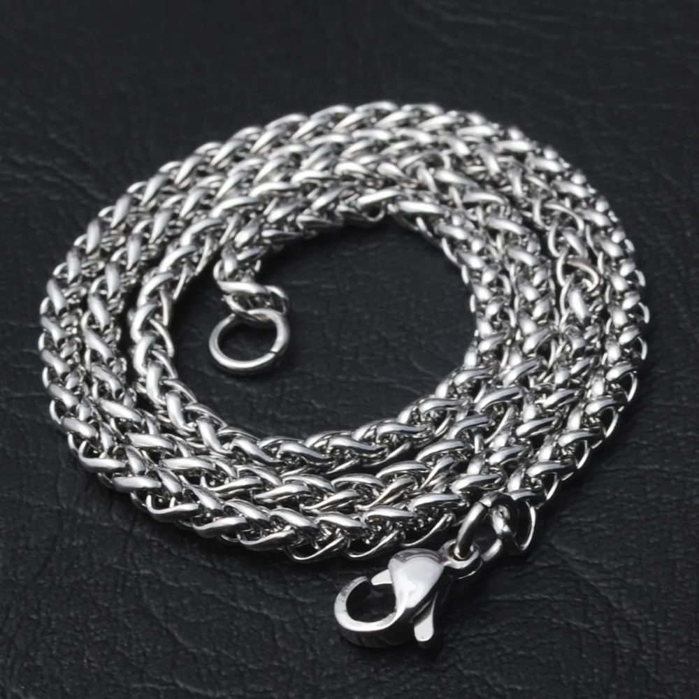 3MM Thick STAINLESS STEEL TWIS - Men Accessories Singapore recension och pris