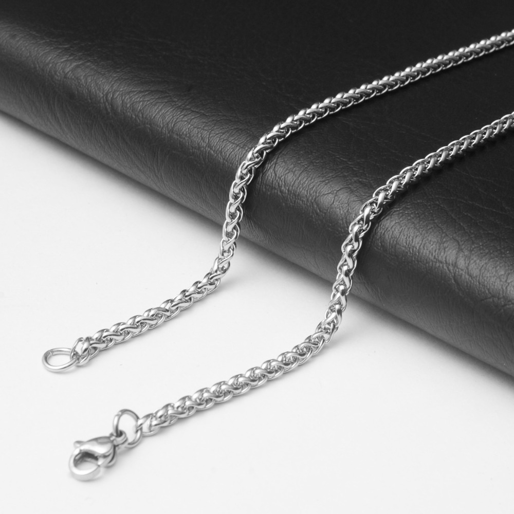 3MM Thick STAINLESS STEEL TWIS - Men Accessories Singapore recension och pris