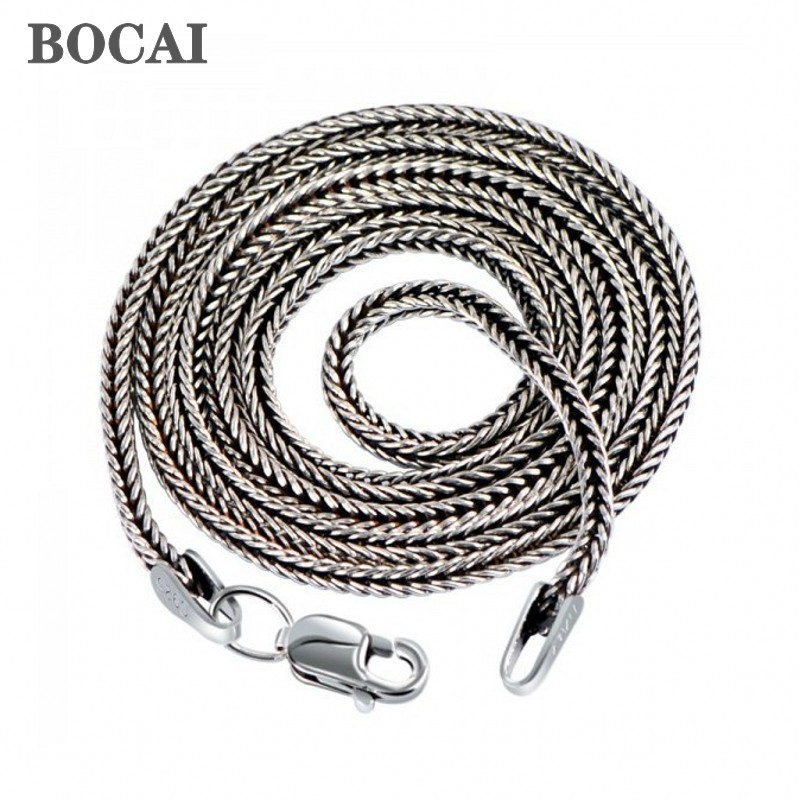 BOCAI Real S925 Silver Jewelry - Men Accessories Singapore recension och pris