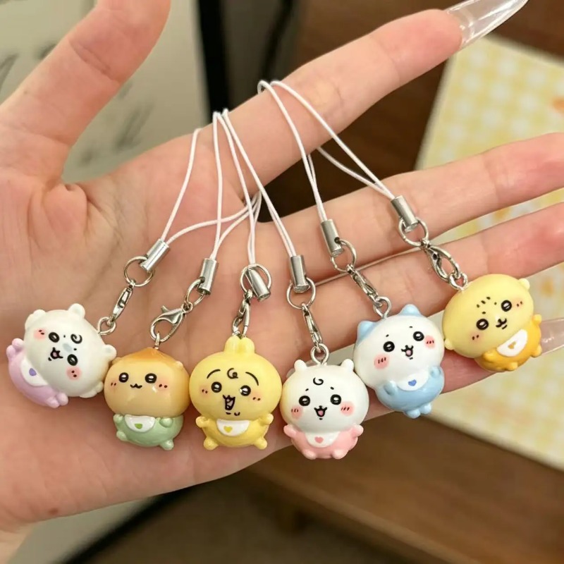 Kawaii Tiny Resin Pendant Cute - Men Keychain Accessories recension och pris