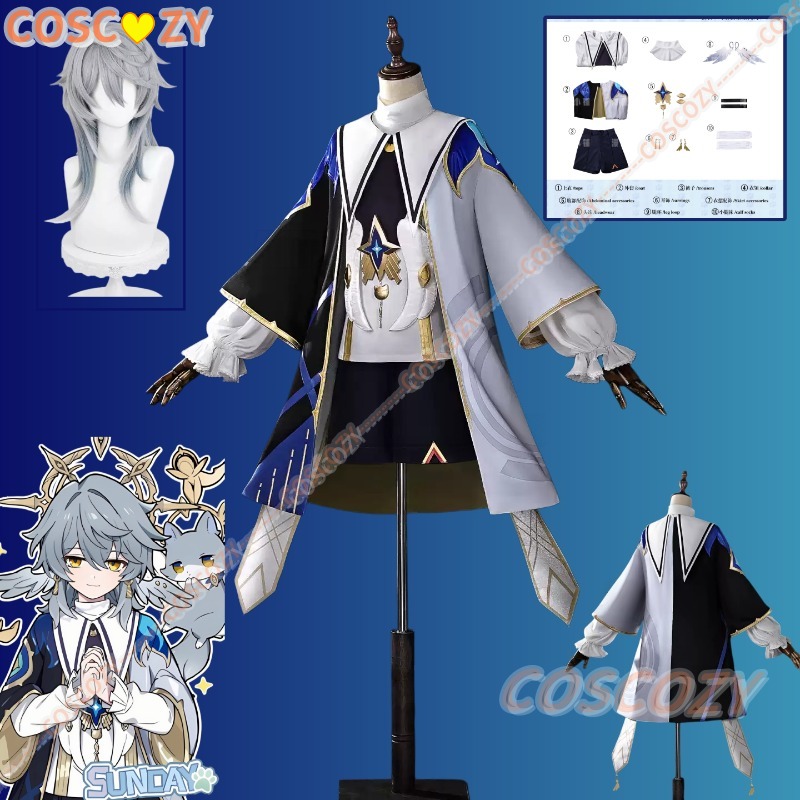 Honkai Star Rail Sunday Little - Men Accessories Earrings recension och pris