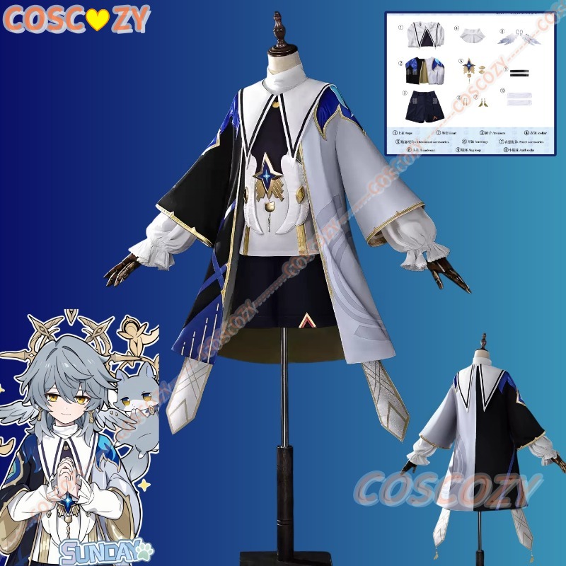 Honkai Star Rail Sunday Little - Men Accessories Earrings recension och pris
