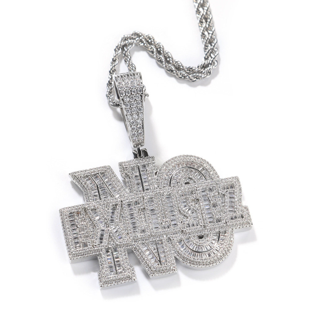 Niche Design Alphabet Hip-hop  - Men Accessories Singapore recension och pris