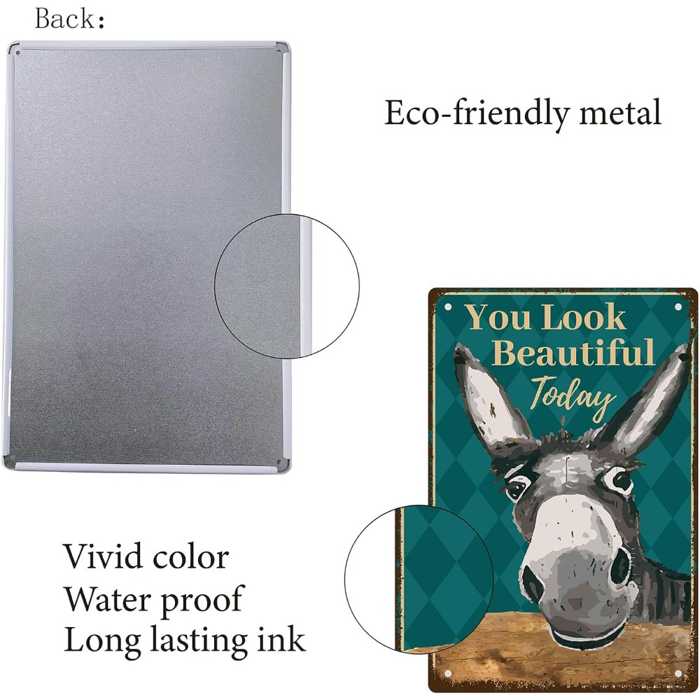 Donkey Vintage Tin Signs You L - Men Accessories Look recension och pris