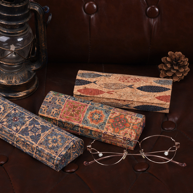 **Natural Cork Glasses Case Ha - Men Accessories Look recension och pris