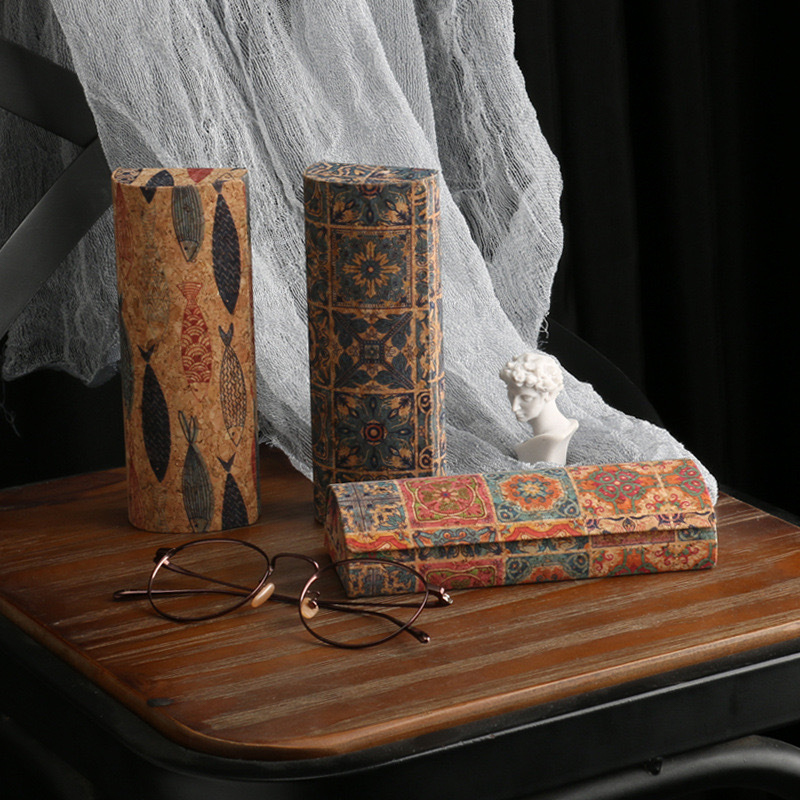 **Natural Cork Glasses Case Ha - Men Accessories Look recension och pris